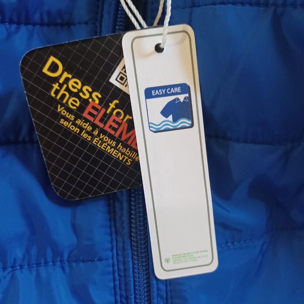 Core 365 Royal Blue Quilted Puffer Vest Size M - Picture 4 of 6